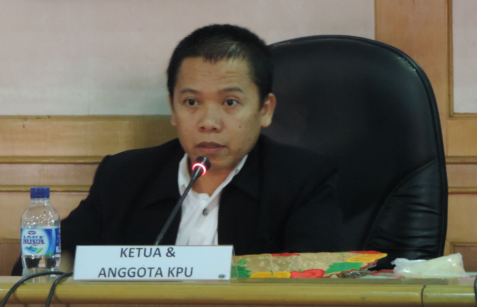 Rudi Antoni, Komisioner KPU Tulang Bawang / Tedi ragamlampung.com