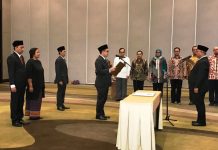 Komisioner KPU Lampung Tambahan Dilantik di Jakarta